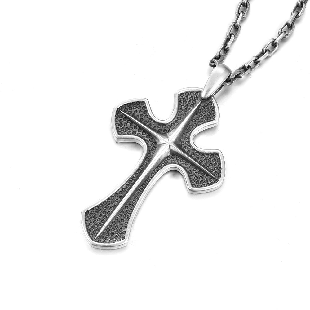 Vintage Large Latin Cross Pendant