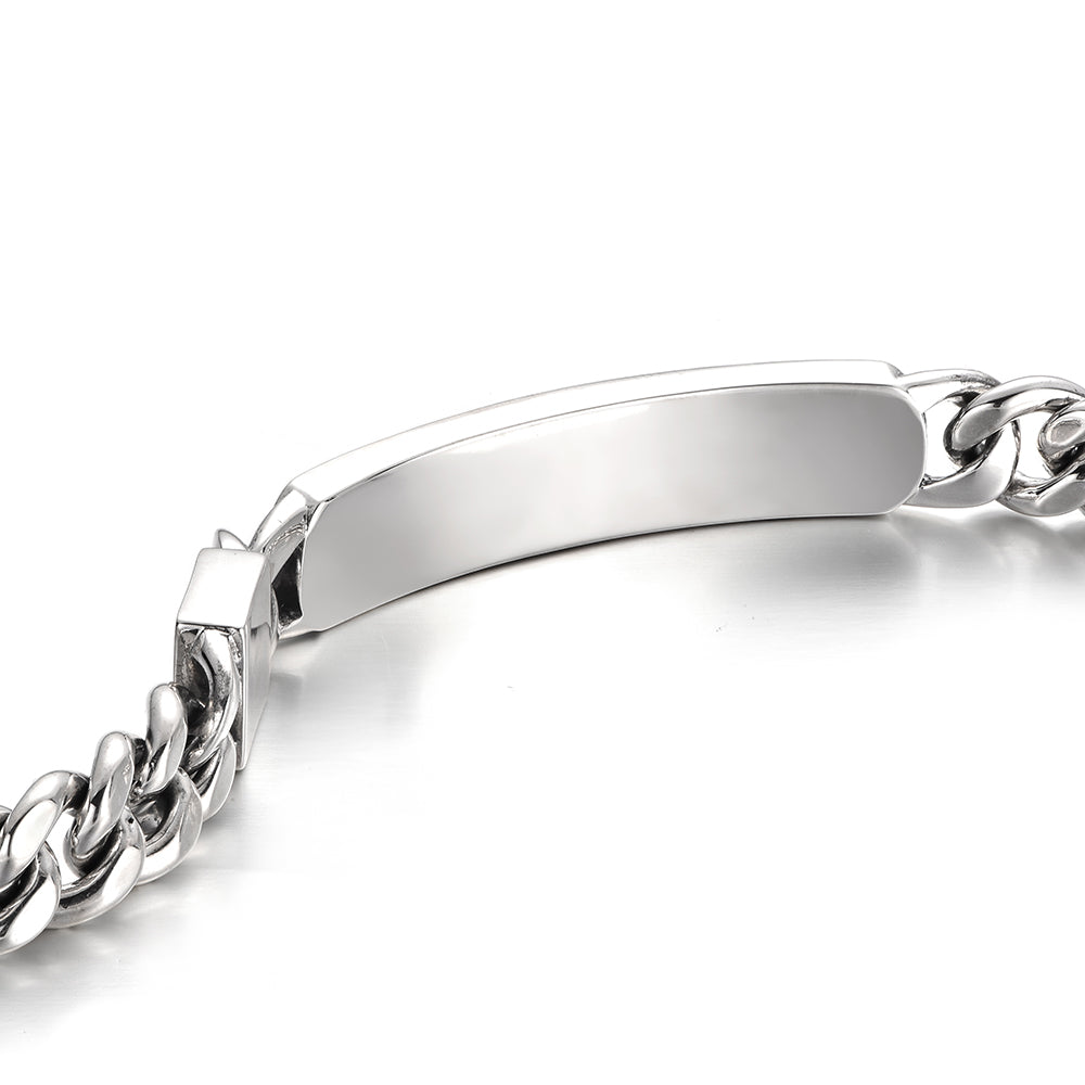 Vintage Eye Of God Cuban Link Bracelet