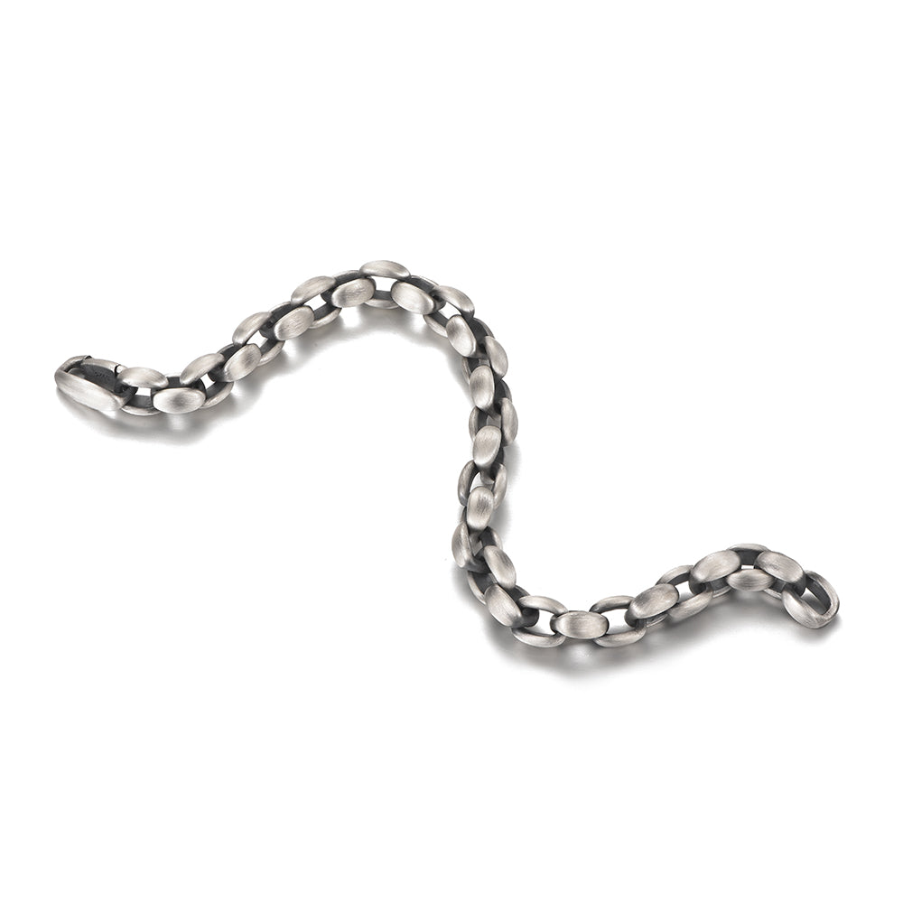 Elongated Box Chain Bracelet