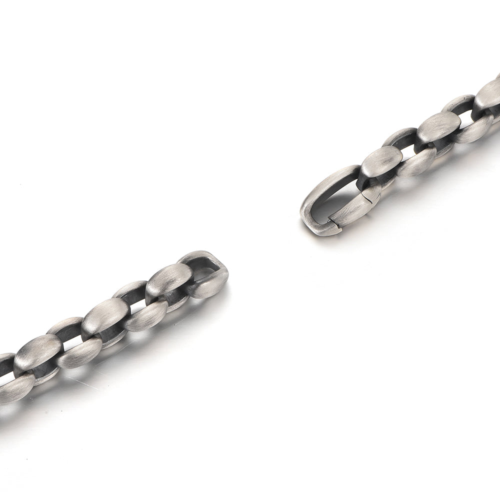 Elongated Box Chain Bracelet