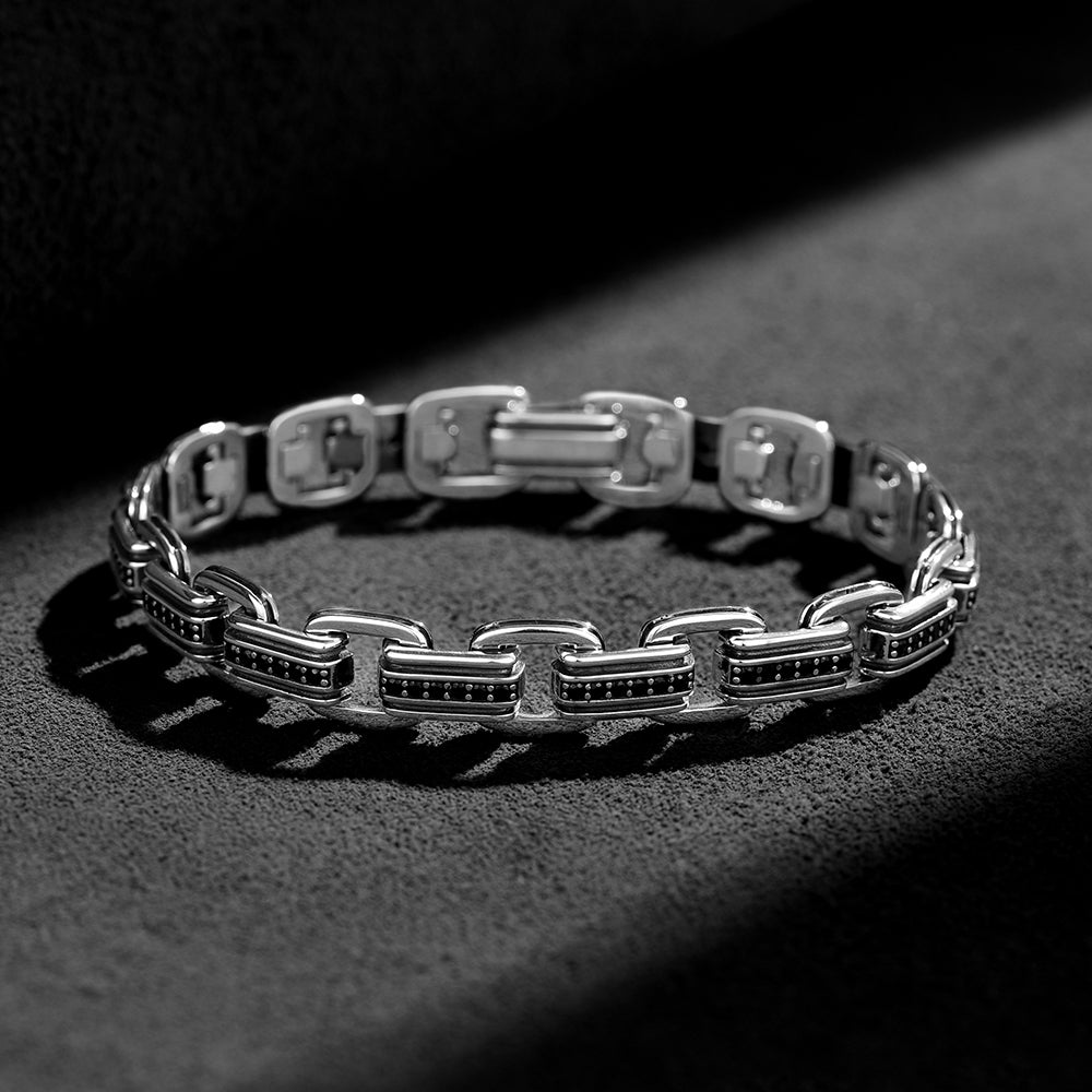 Chunky Box Link Chain Bracelet