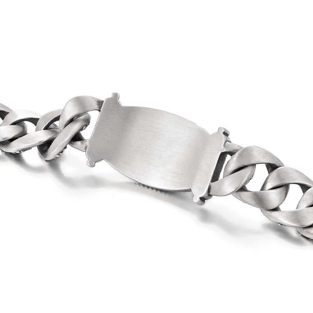 Vintage Beast Totem Cuban Link Bracelet-Lion/Tiger/Wolf