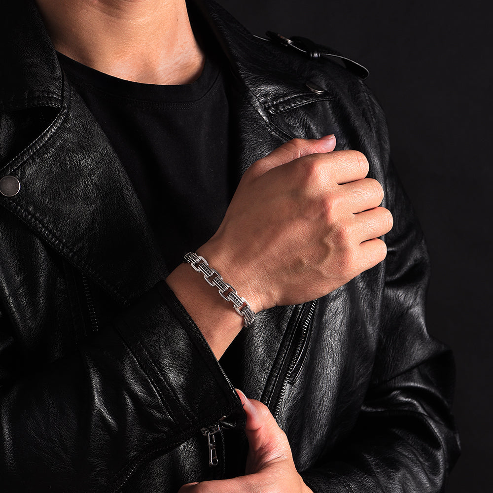 Chunky Box Link Chain Bracelet