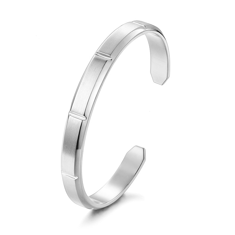 Simplicity Icon Cuff Bangle Bracelet