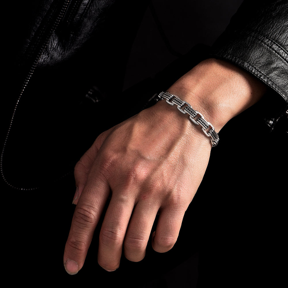 Chunky Box Link Chain Bracelet