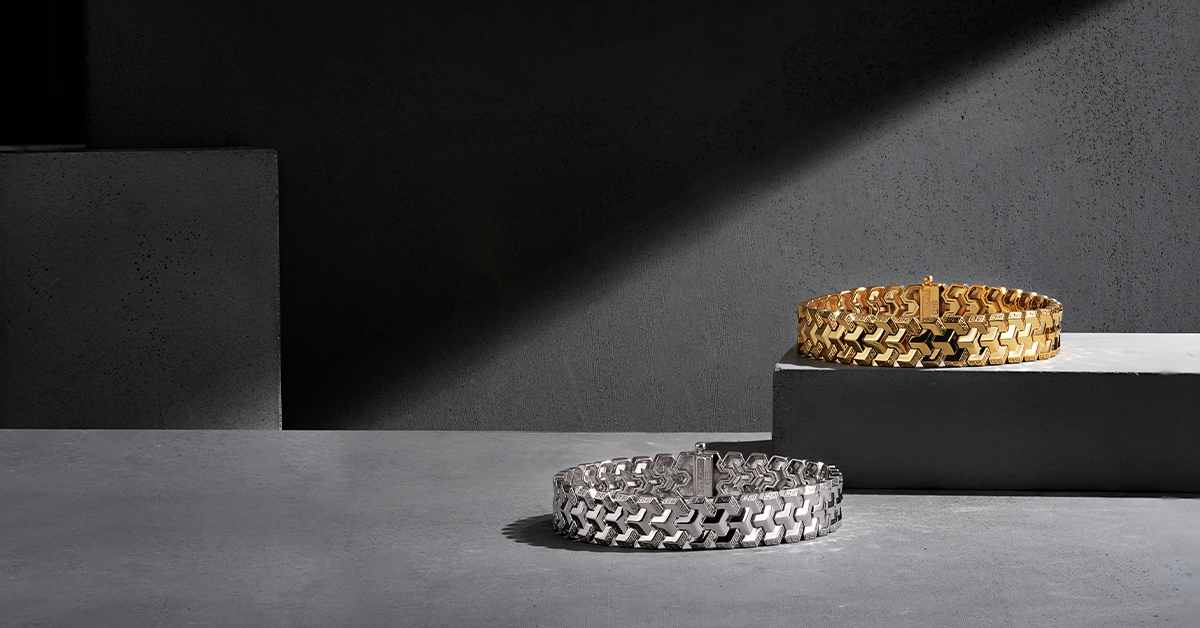 Ideagemer handcrafted silver jewelry for men