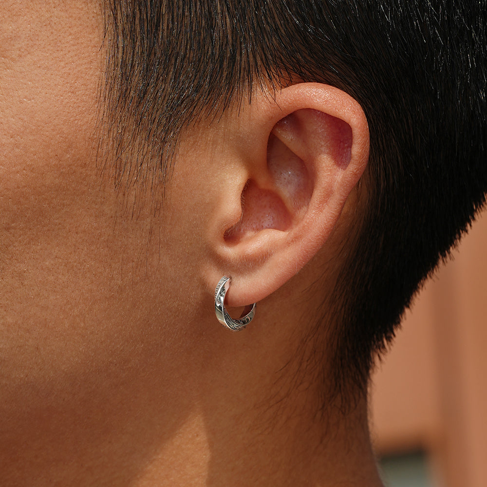 Mobius Hoop Earrings