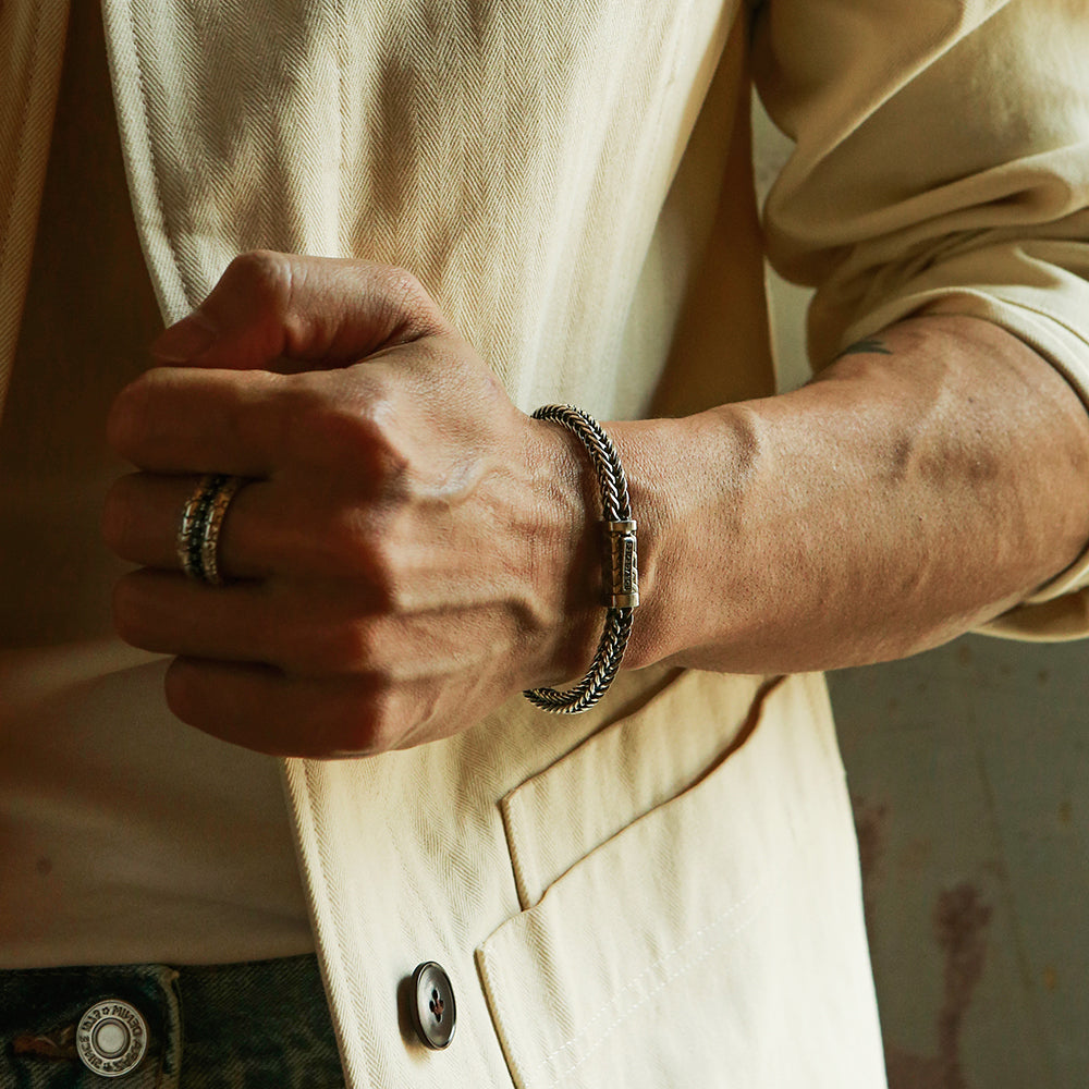 Vintage Armor Braided Bracelet