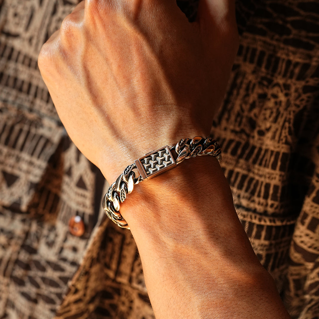 Vintage Armor Cuban Link Bracelet