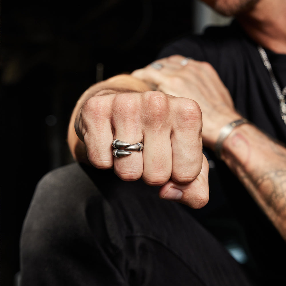 Vintage Dragon Claw Ring
