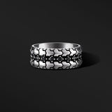 Original Design Sterling Silver Armor Rings