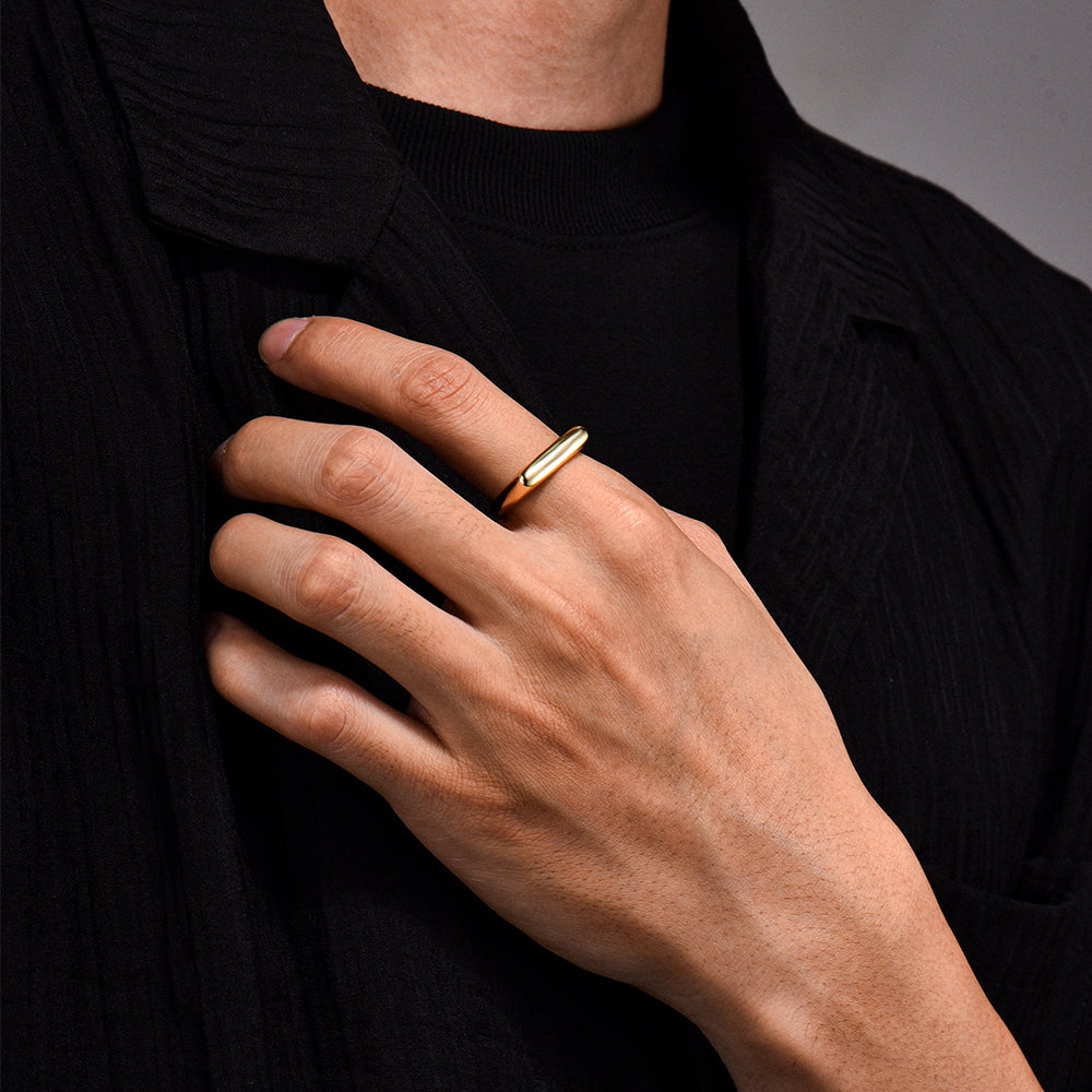 Slim Signet Ring