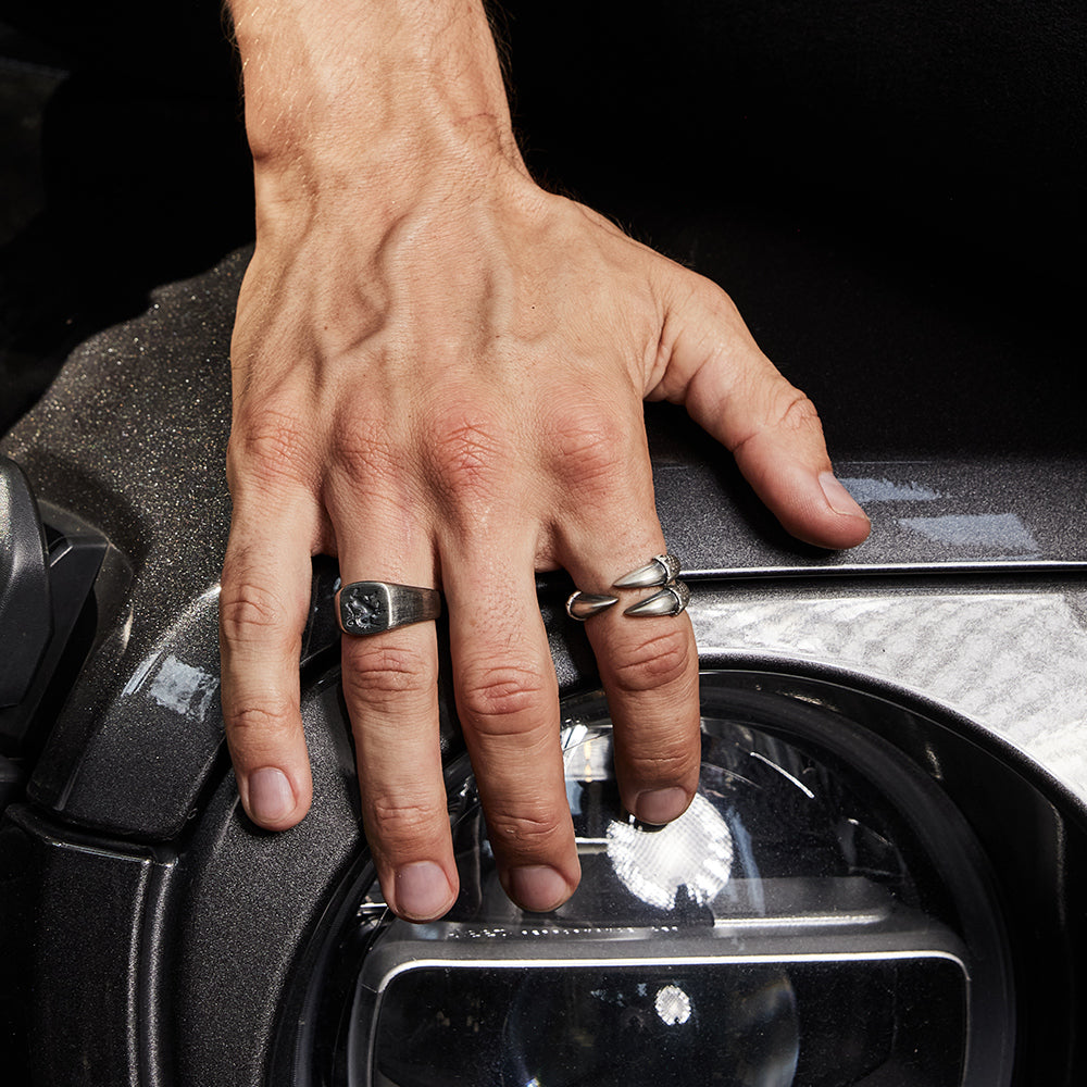 Vintage Dragon Claw Ring