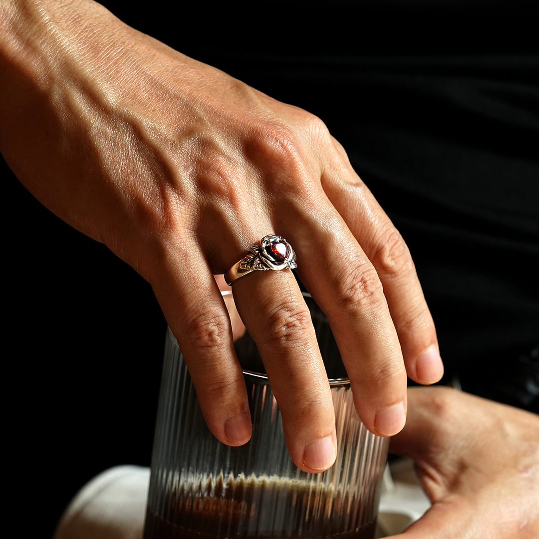 Vintage Blossom Rose Ring