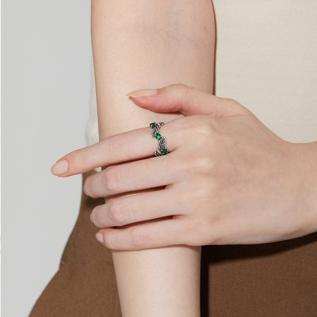 Vintage Crown of Nature Ring