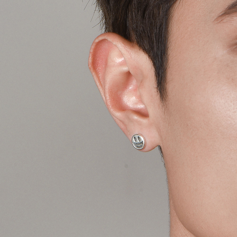 The Smiley Face Stud Earrings