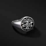 Horus Eye Of God Sterling Silver Rings