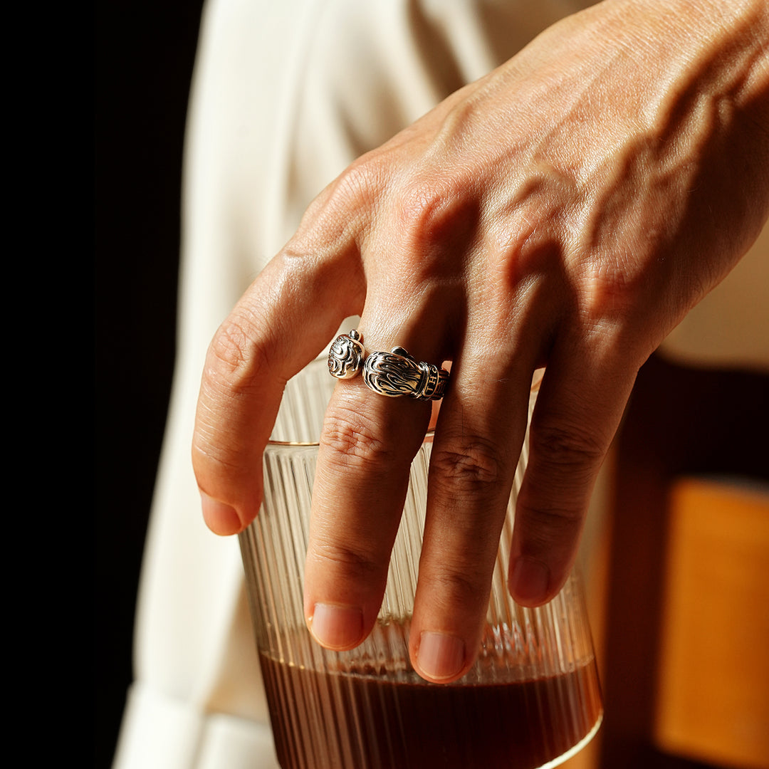 Vintage Boxing Glove Ring