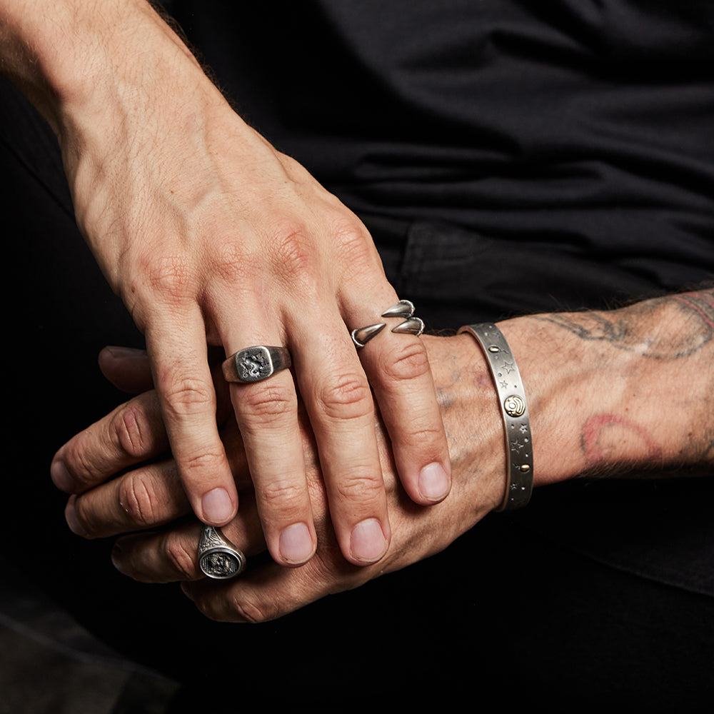 Vintage Dragon Claw Ring