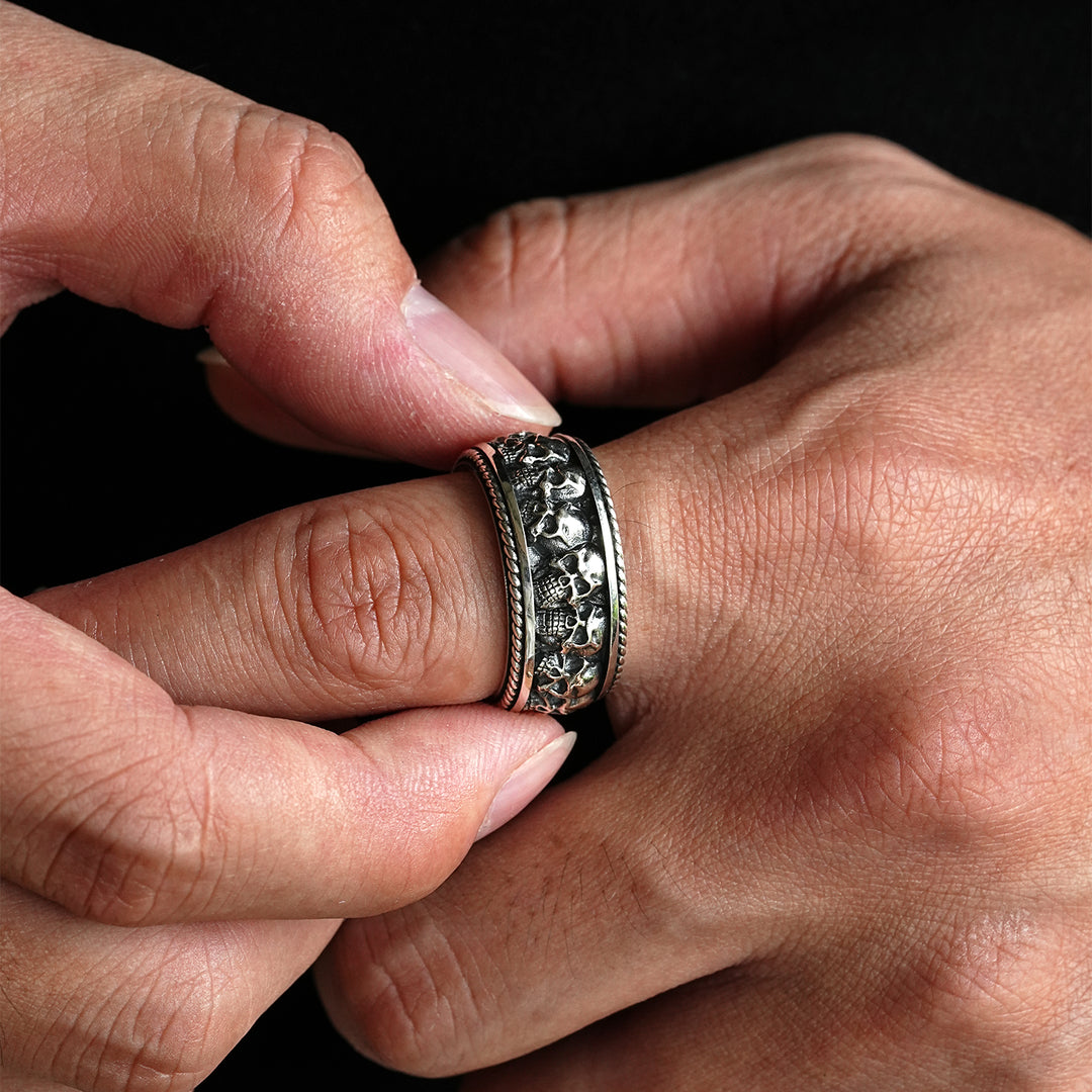 Vintage Legion Skull Ring