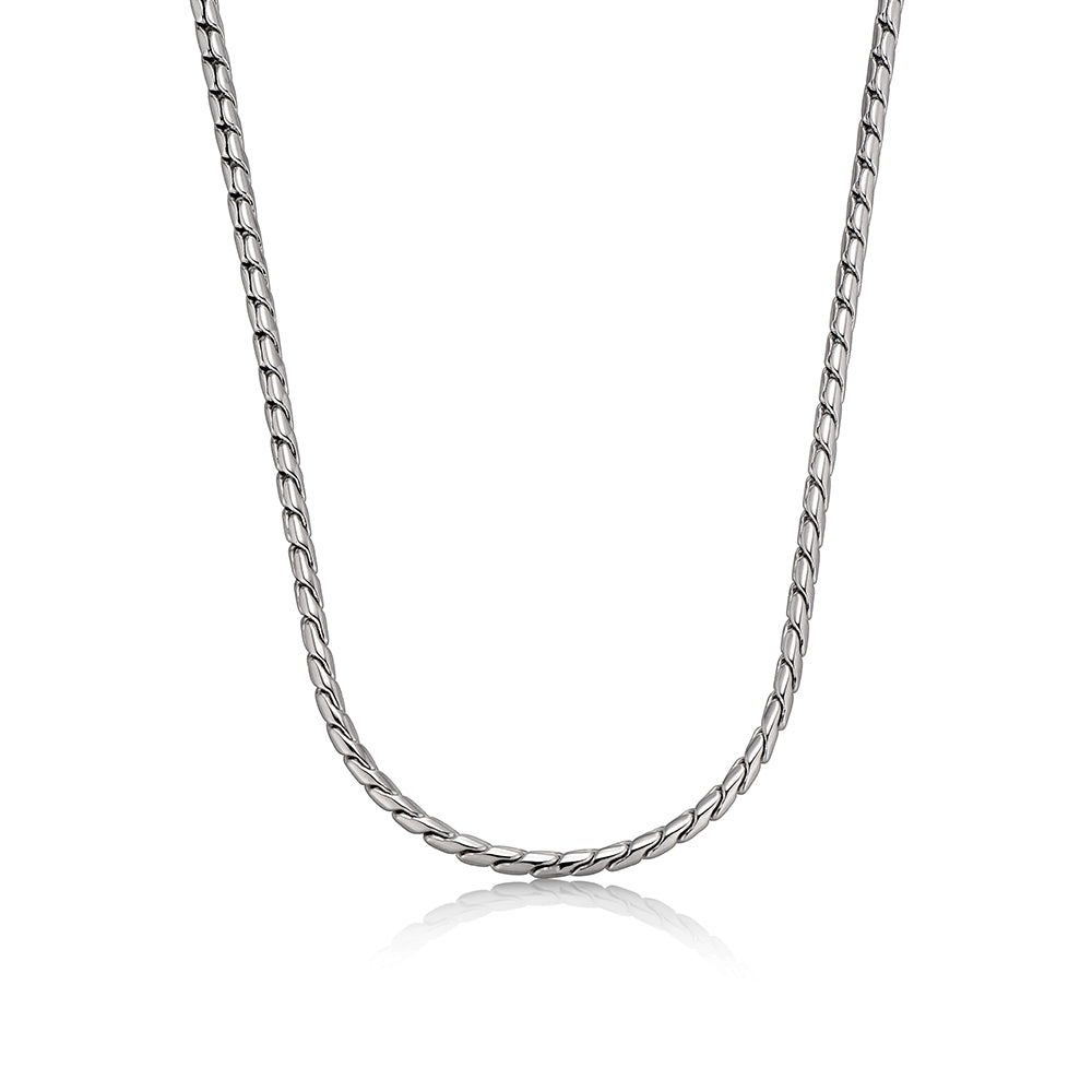 3mm Sterling Silver Amir Link Chain