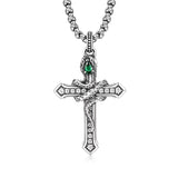 Nehushtan Snake Cross Pendant