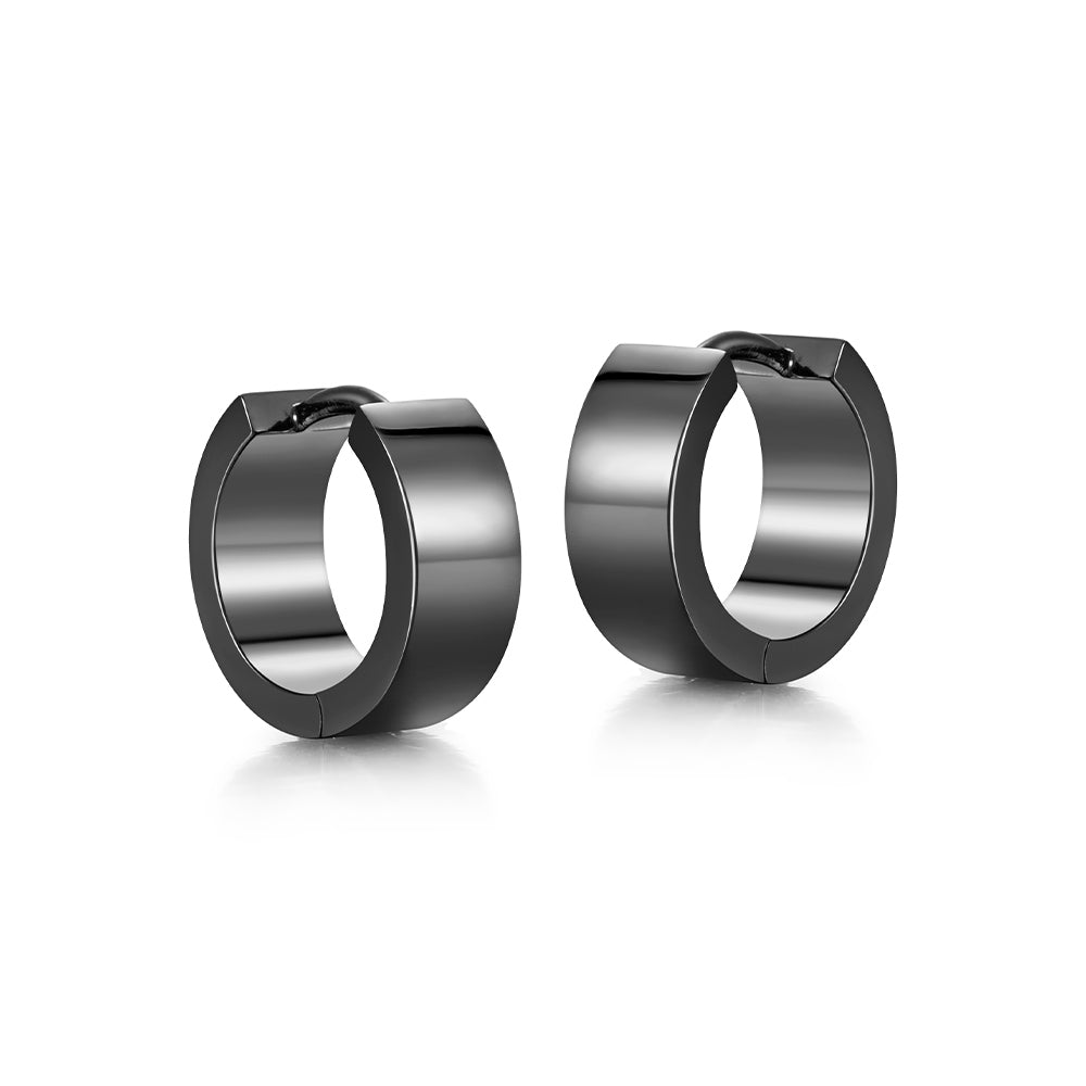 Sterling Silver Huggie Hoop Earrings