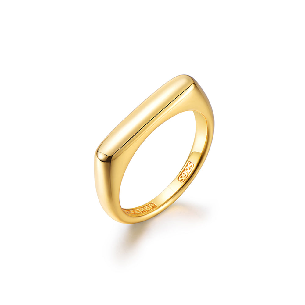 Slim Signet Ring