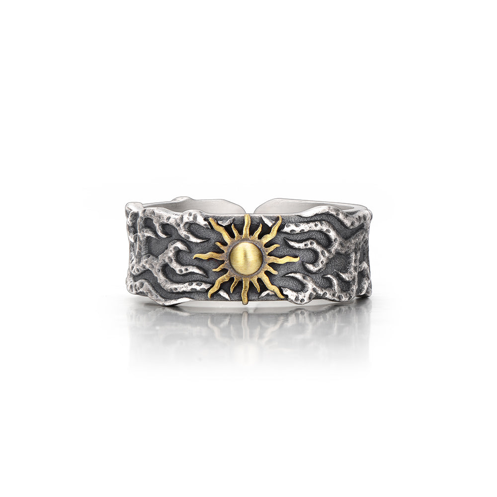 Sun Sterling Silver Rings