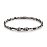 Vintage Sterling Silver Braided Bracelet