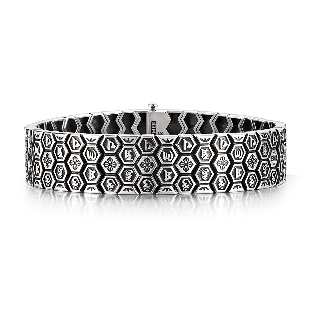 Vintage Runic Hive Bracelet