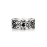 Original Design Eye Of God Sterling Silver Rings