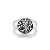 Vintage Eye of Horus Signet Ring