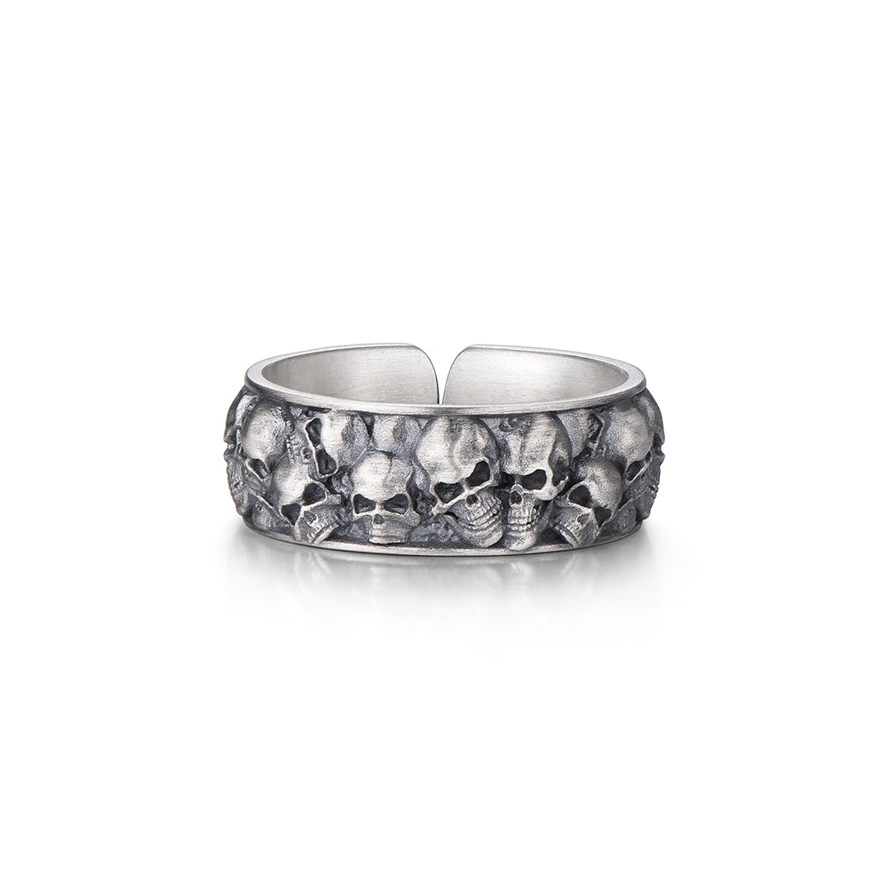 Vintage Ossuary Skulls Ring Band – Ideagemer