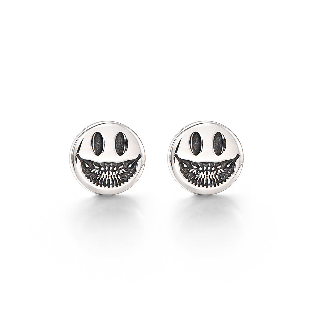 The Smiley Face Stud Earrings