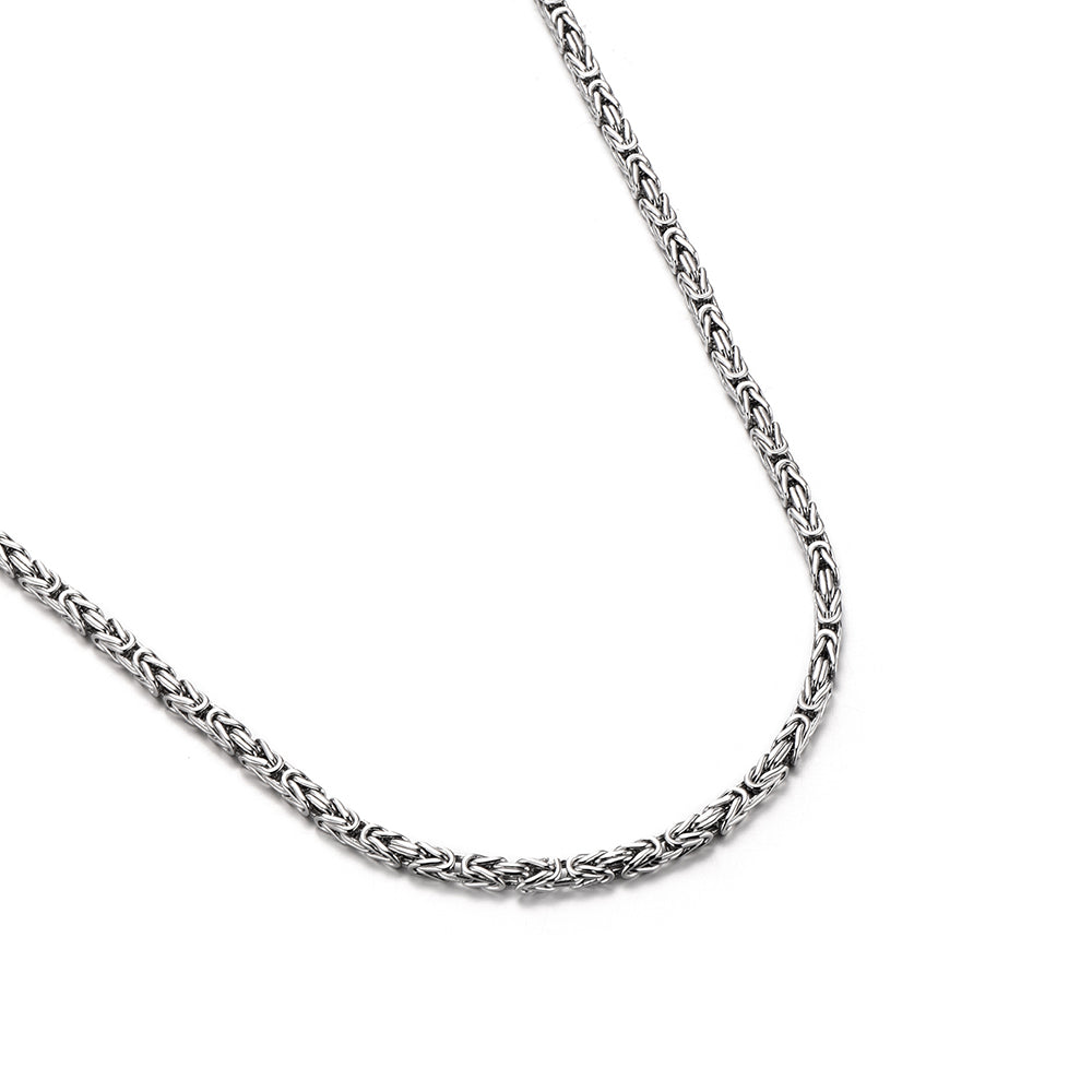 Sterling Silver Emperor Chain Versatile Chains