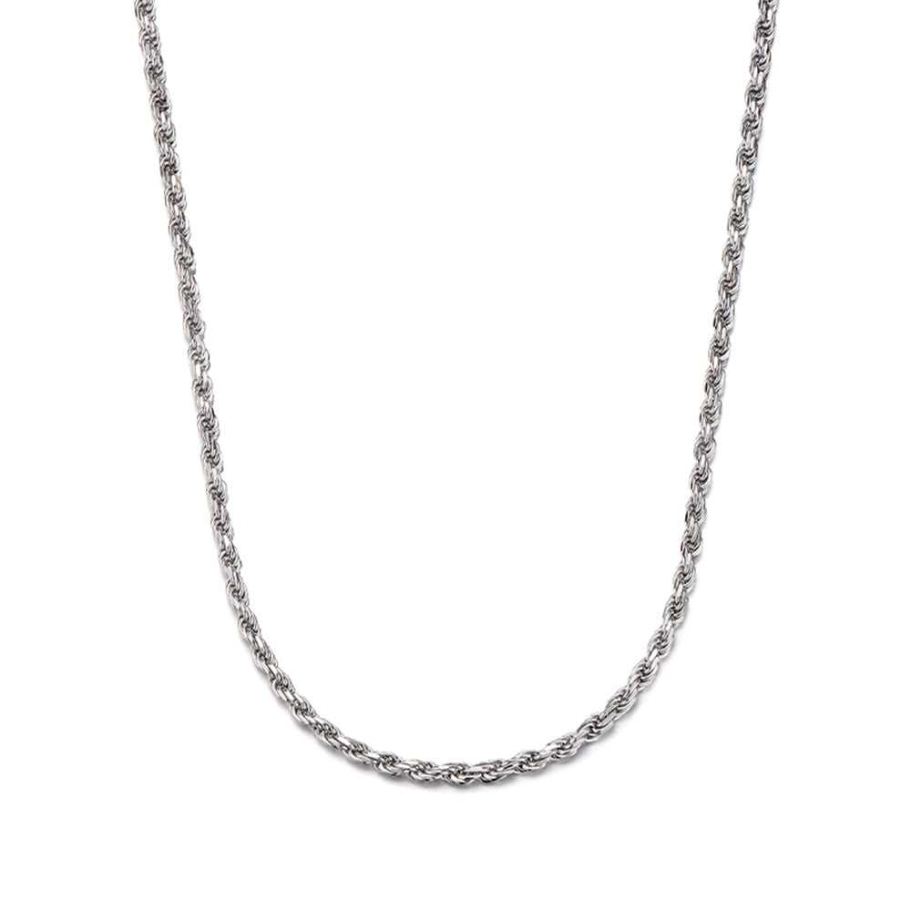 Fleur De Lis Iris Rope Chain