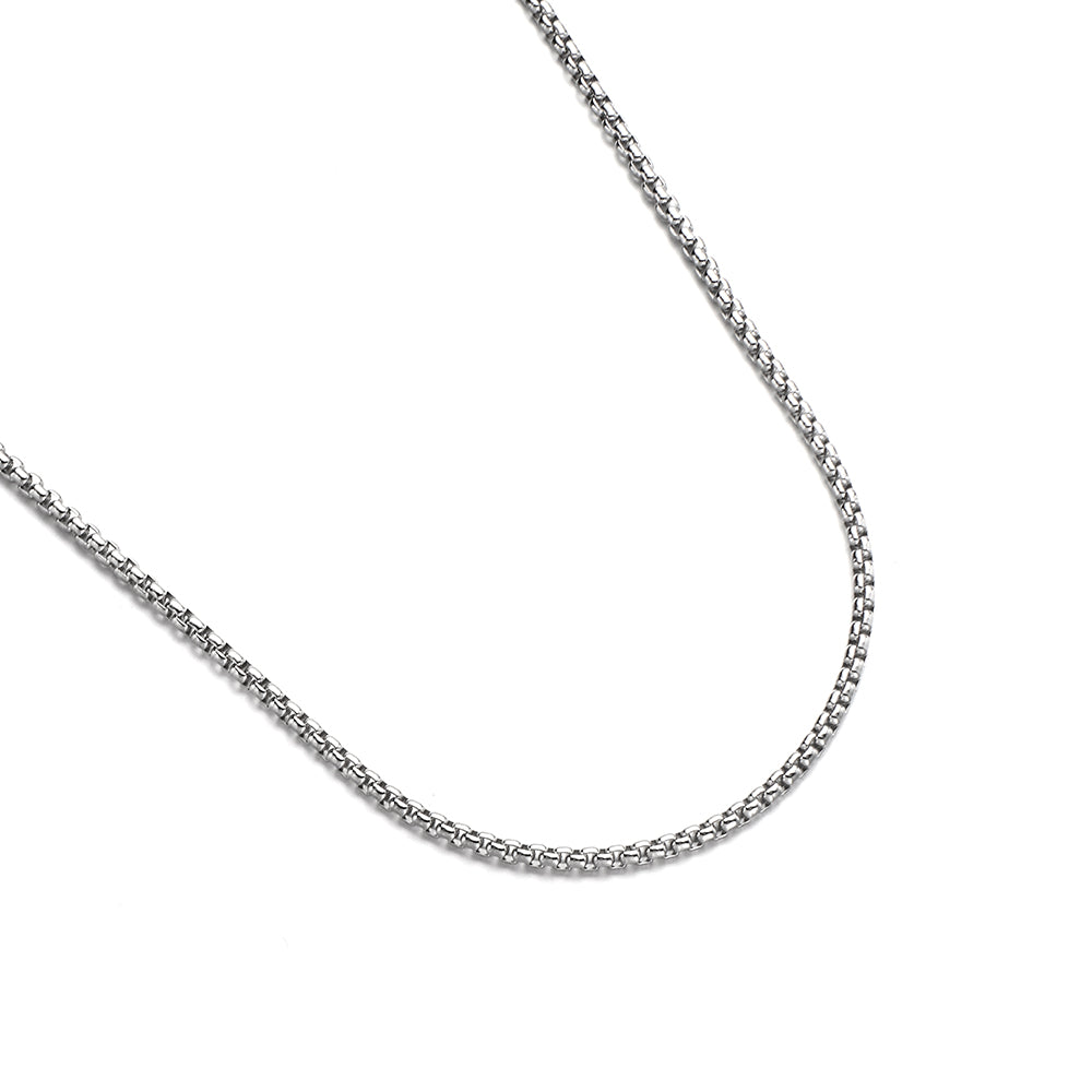 2.5mm Box Chain Necklace