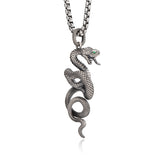 Spirit Silver Snake Pendant