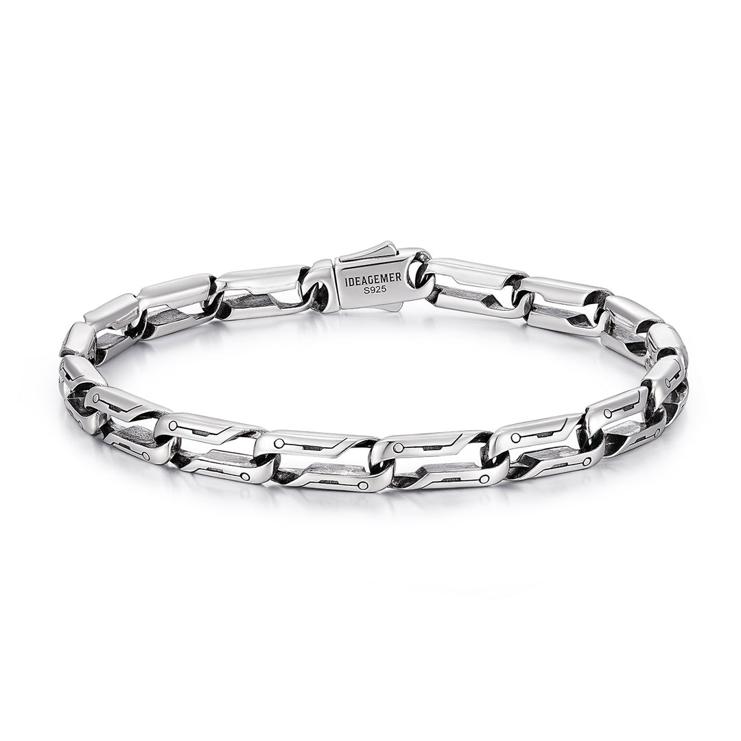 Vintage Exoskeleton Link Bracelet