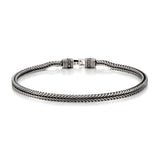 Sterling Silver Vintage Braided Bracelets