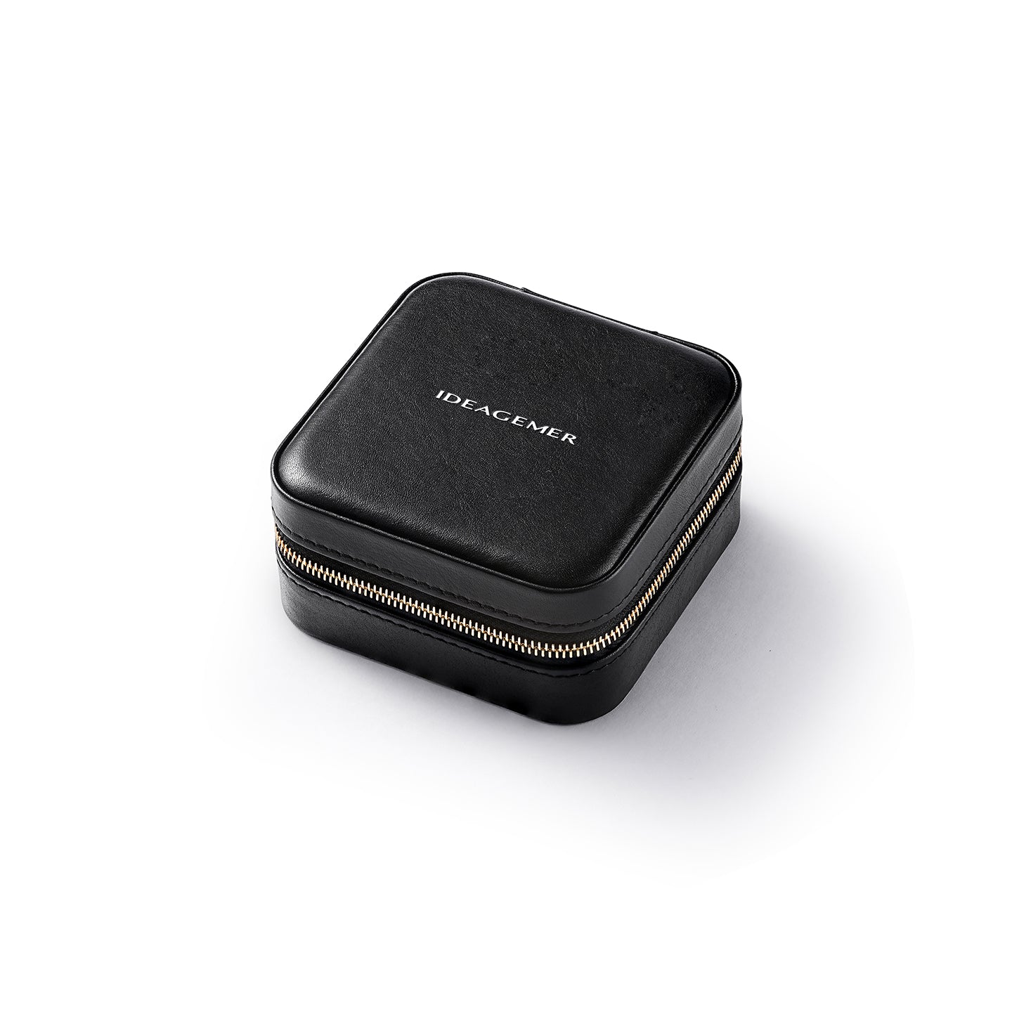 IDEAGEMER Jewelry Travel Case – Men's Leather Jewelry Organizer