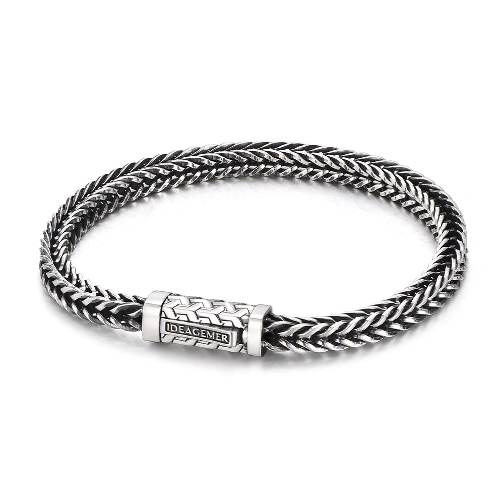 Vintage Armor Braided Bracelet