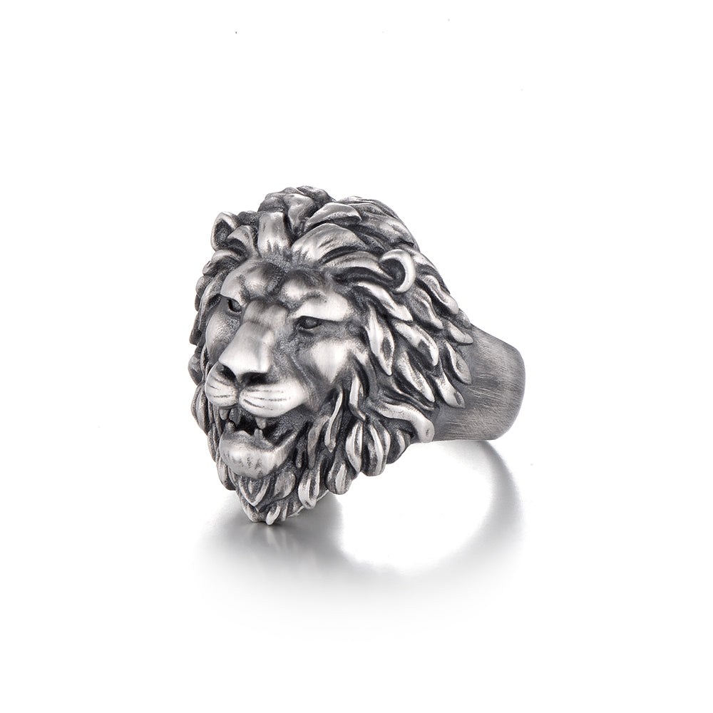 Lion Sterling Silver Rings