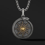 Rotatable Ouroboros Pendants