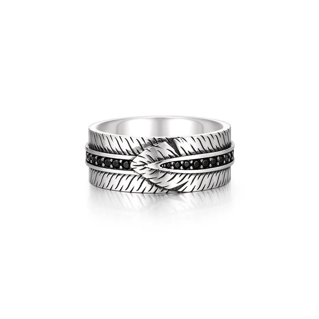Vintage Southwest Wing Feather Ring