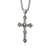 Retro Skull Cross Sterling Silver Pendants