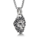 Vintage Lion Sterling Silver Pendants