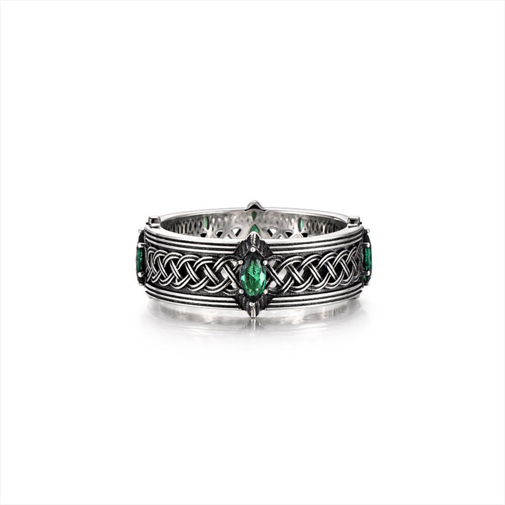 Vintage Celtic Knot Ring Band