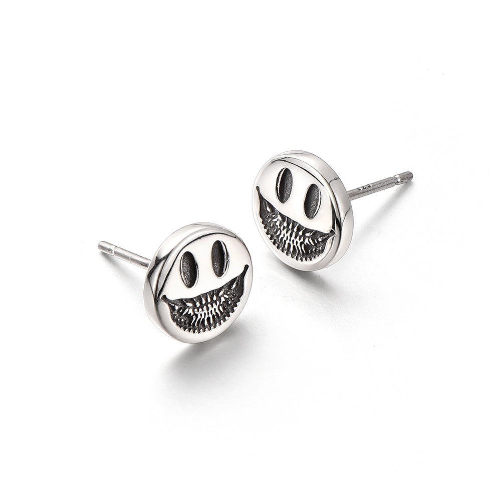 The Smiley Face Stud Earrings
